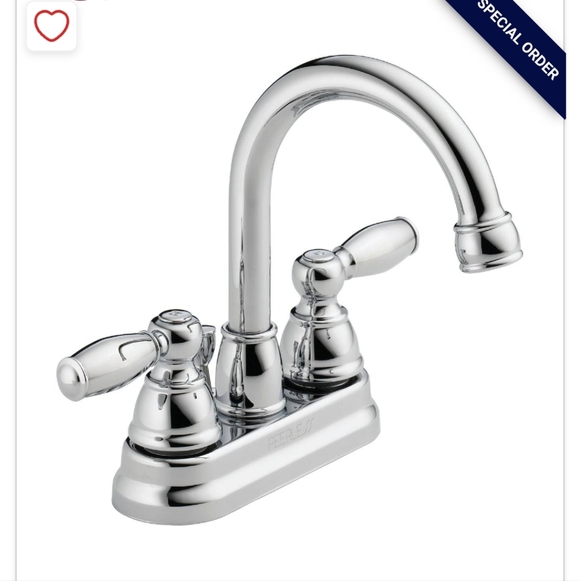 Elegant Chrome Bathroom Faucet. Brand New In box - Picture 2 of 4